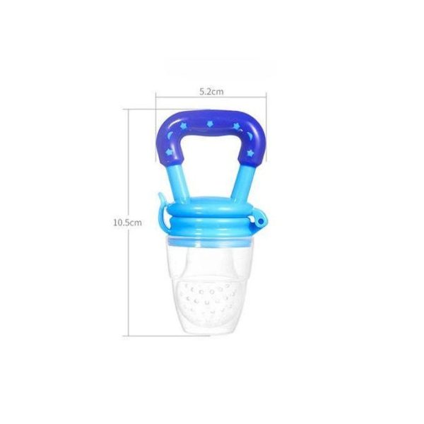 Baby Fruit Feeder With Teether - Dark Blue