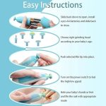 Baby Nail Clippers with Light and 6 Grinding Pads for Newborn Infant Toddler or Adults Toes and Fingernails, Kids Nail Care