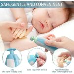 Baby Nail Clippers with Light and 6 Grinding Pads for Newborn Infant Toddler or Adults Toes and Fingernails, Kids Nail Care
