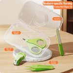 Baby Nail Kit - Clippers, Scissors, File, Tweezers