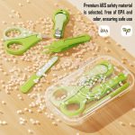 Baby Nail Kit - Clippers, Scissors, File, Tweezers