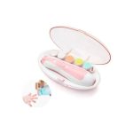 Baby Nail Trimmer Filer for New Born Electric with 6 Grinding Heads Safe for Kids Manicure Kit Nail Clippers Painless Safe