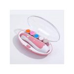 Baby Nail Trimmer Filer for New Born Electric with 6 Grinding Heads Safe for Kids Manicure Kit Nail Clippers Painless Safe