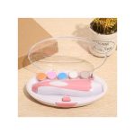 Baby Nail Trimmer Filer for New Born Electric with 6 Grinding Heads Safe for Kids Manicure Kit Nail Clippers Painless Safe
