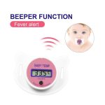 Baby Pacifier Thermometer LCD Digital Mouth Nipple Temperature
