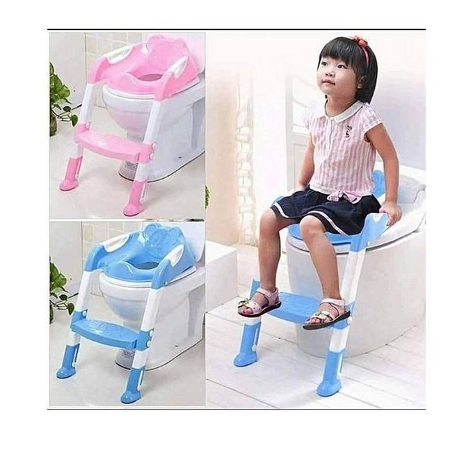 Baby Potty With Ladder - Portable Training Kids Toilet