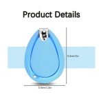 Baby Safety Nail Clipper – Gentle, Non-Slip, Stainless Steel ( 3 in 1 , Pink/Blue/Yellow)