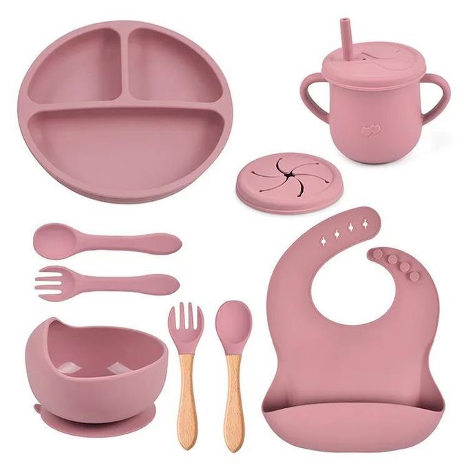 Baby Silicone Feeding Set