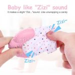 Baby Silicone Teething Glove – Soothing Relief, One Gentle Chew At A Time - BPA FREE With Adjustable Velcro Straps 0-12M