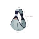 Baby Sling Carrier Multifunctional Wrap For Babies-Green