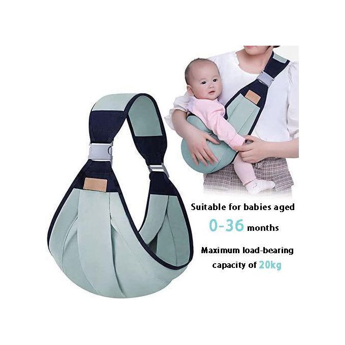 Baby Sling Carrier Multifunctional Wrap For Babies-Green