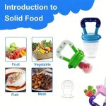 Baby Vegetable And Fruit Bite Bag, Food Aid For Toothless Babies To Eat Fruits, Silicone Bite Bag, Safe And Reassuring