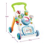Baby Walker Music Trolley Multifunctional Baby Walker Toys