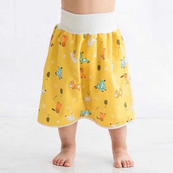 Baby Waterproof Diaper Skirt for Potty Training Comfy Diaper Shorts Makintosh