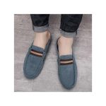 Banagat Mens Casual Half Loafers & Slip-ons Slippers Open Shoes Sandals Blue