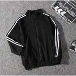 Baseball Jacket Thin Unisex Loose Solid Color Version Student Uniform Top Sportswear Couple Outfit