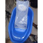 BASIN AND BATHNET -BLUE AND BLUE