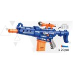 Battery-Operated Toy Blaster with Soft Bullets