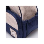 Bear Club Bear-Club Cute 5 Piece Waterproof Diaper Bag, Multi Pockets