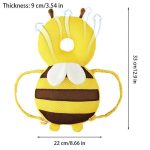 Bee-Shape Baby Head Protector Backpack: Alarm Function, Adjustable and Ultra-Light
