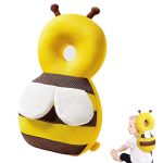 Bee-Shape Baby Head Protector Backpack: Alarm Function, Adjustable and Ultra-Light