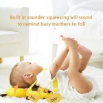 Bee-Shape Baby Head Protector Backpack: Alarm Function, Adjustable and Ultra-Light