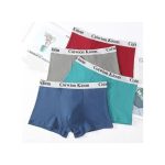 Berrykey 4Pcs Men's Underwear Breathable Comfortable Stretch Boxer Briefs