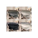 Berrykey 4Pcs Men's Underwear Breathable Comfortable Stretch Cotton Boxer Briefs