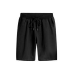 Berrykey Mens Elastic Side Pocket Cargo Shorts Nicker Sweat Pants