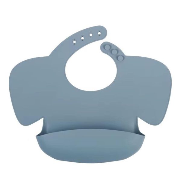 Blue -Premium Kenya Silicone Bib Sale