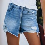 BLWOENS Women's Denim Shorts - Blue