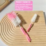 BPA Free Baby Feeding Gift Set - 3 Bottles Teether Feeder Brush 6 Nipples 0-3Y