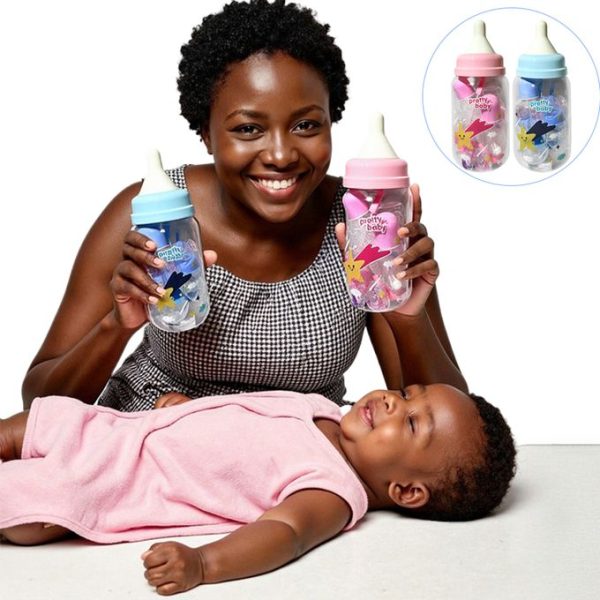 BPA Free Baby Feeding Gift Set - 3 Bottles Teether Feeder Brush 6 Nipples 0-3Y