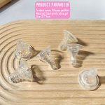 BPA Free Baby Feeding Gift Set - 3 Bottles Teether Feeder Brush 6 Nipples 0-3Y