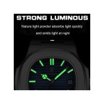 Calendar Sporty Waterproof Quartz Men's Watch-YWL-Black