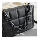 Casual Simple Handbag New Trend Shoulder Bag Chain Small Square Handbag & Purse