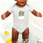 Catpapa 0-18Months Baby Boys Cartoon Print Bodysuit