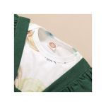 Catpapa 0-24 Months Baby Girl Floarl Bodysuit With Skirt Fashion Daily Wear