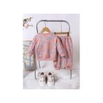 Catpapa 0-3Years Baby Girls Letter Printing Hoodie With Jogger Pants