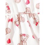 Catpapa 0-3Years Newborn&Toddler Kids&Baby Girl Floral Long Sleeve Dress Clothes