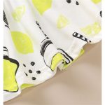 Catpapa 0-4 years old baby yellow fashion summer new shorts two-piece set, suitable for parties, outdoor activities, comfortable and cool, easy to clean