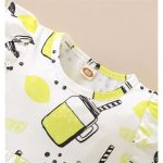 Catpapa 0-4 years old baby yellow fashion summer new shorts two-piece set, suitable for parties, outdoor activities, comfortable and cool, easy to clean