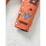 Catpapa 1-18Months Baby Boys Long Sleeve Romper With Hat