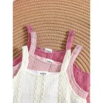 Catpapa 1-3Years Baby Girls Solid Color Tank Tops-white