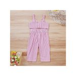 Catpapa 1-4Years Baby Girls Stripe Rompers Summer Wear
