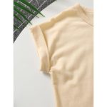 Catpapa 2-Piece Summer Outfit for Baby Boys 0-3 Years - Smiley Face Print Round Neck Short-Sleeve T-Shirt & Vertical Stripe Casual Shorts