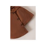 Catpapa 2PCS 0-4 Years Kid Girl Off Shoulder Bubble Sleeve Top With Corduroy Skirt