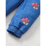 Catpapa 3-24Months Baby Boys Vest With Ankle-tied Pants Cartoon Printing