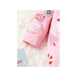 Catpapa 6-24Months Baby Girls Santa Claus Print Romper With Headband