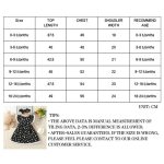 Catpapa Baby Girls Dress With White Lace + Headband Daisy Printing